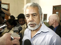East Timor's Prime Minister Xanana Gusmao